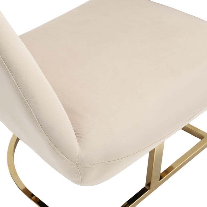 Upholstered Tufted Living Room Chair