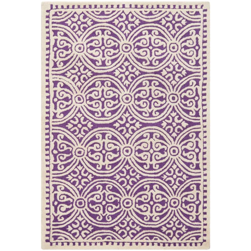 SAFAVIEH Handmade Cambridge Myrtis Moroccan Wool Rug