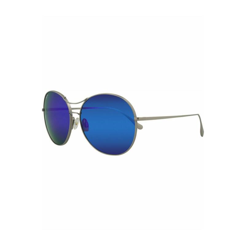 Maui Jim Round-Frame Titanium Sunglasses