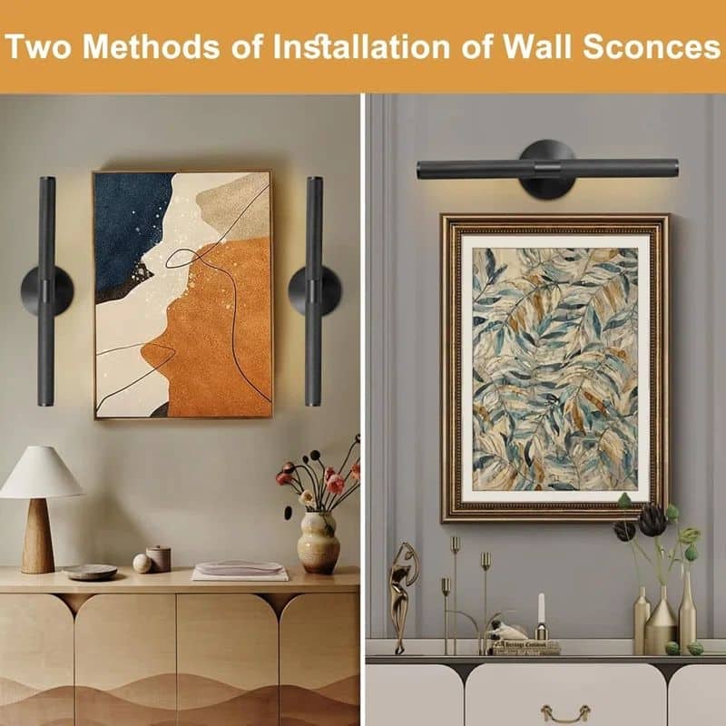 KAYLA Modern Wall Sconces, Brass Wall Mounted Lights, Bathroom Wall Picture Light for Living Room, Indoor Sconce Lighting