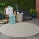 Nourison Positano Ombre Casual Modern Indoor/Outdoor Rug