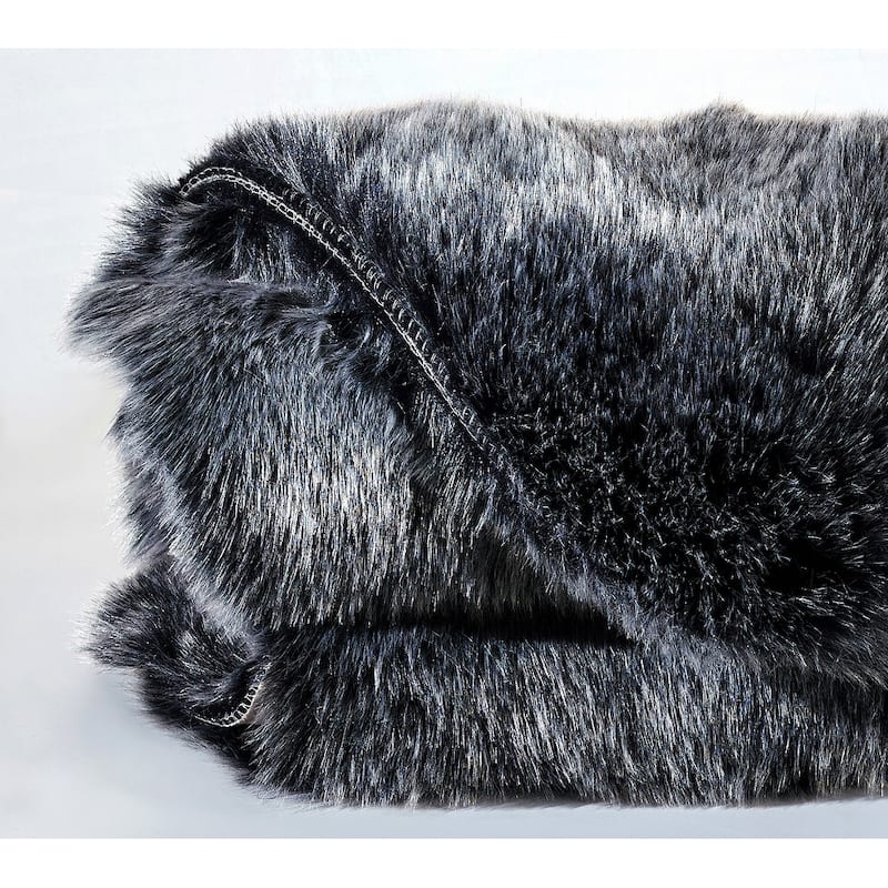Serenta Shag Sheepskin Silky FauxFur Area Rug Sofa Decor - 24" x 36" - 24" x 36"