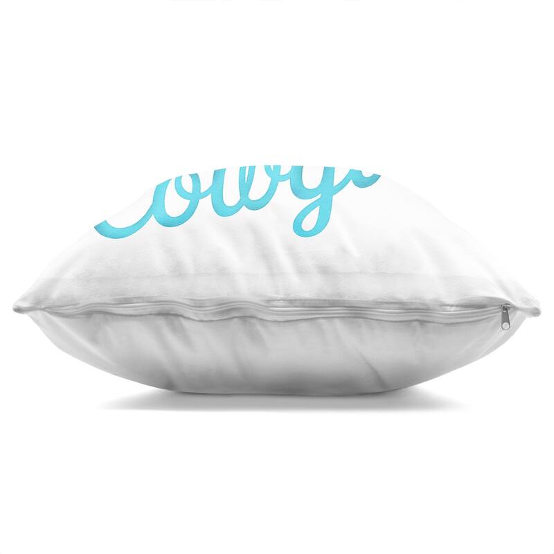 Stupell Turquoise Disco Cowgirl Decorative Printed Throw Pillow Design by Amanda Greenwood