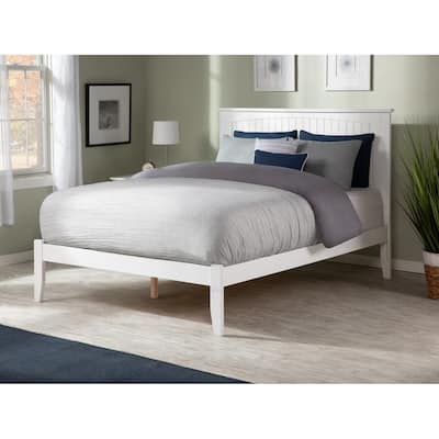 Nantucket King Platform Bed in White