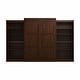 preview thumbnail 20 of 43, Pur Queen Murphy Bed with 2 Storage Units (137W) by Bestar