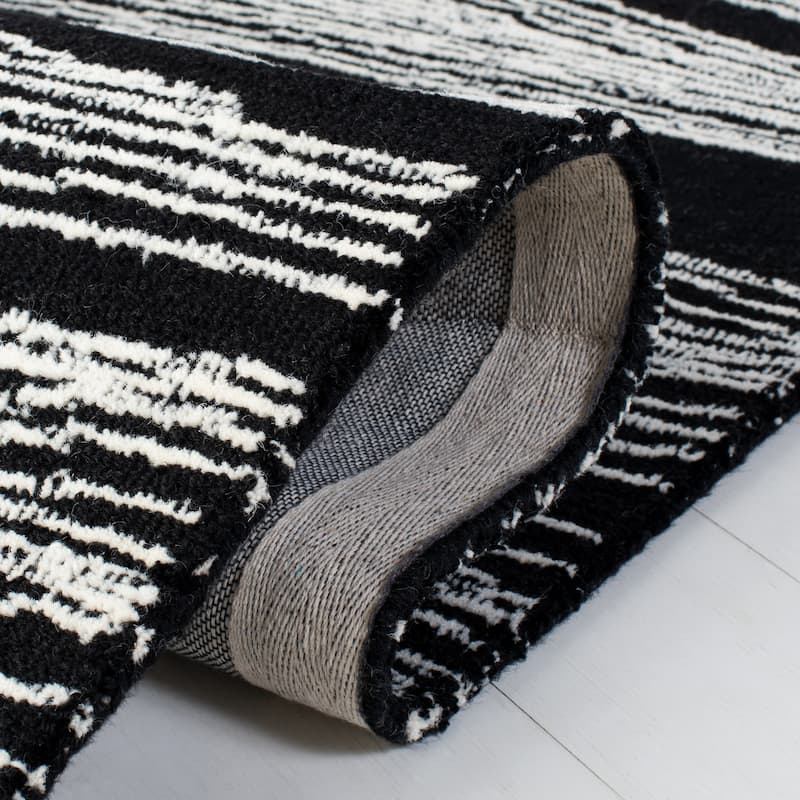 SAFAVIEH Handmade Metro Annarosa Modern Abstract Wool Rug