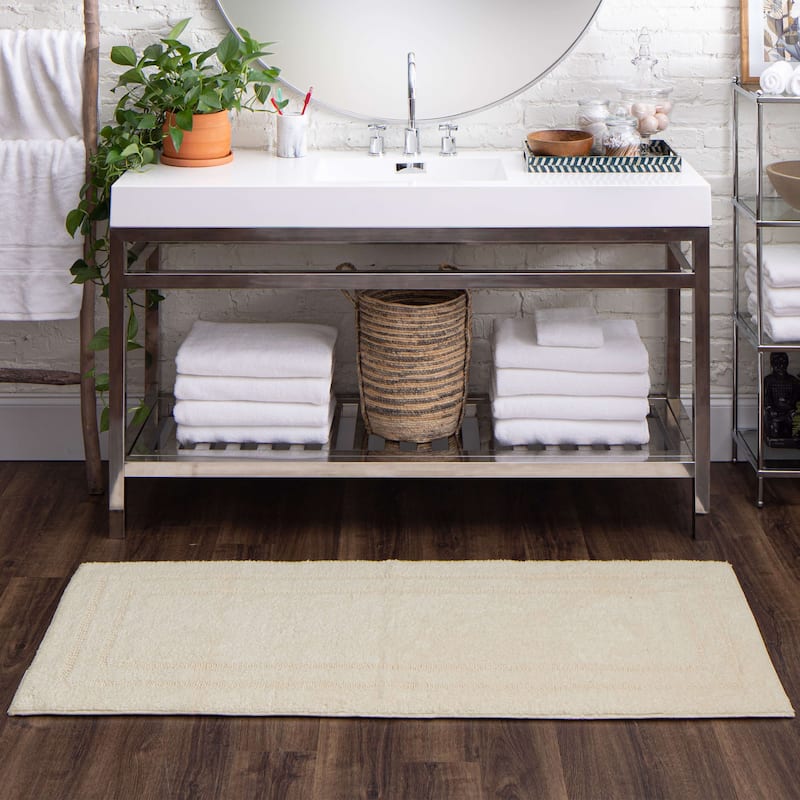 Mohawk Home Washable Cotton Reversible Bath Rug