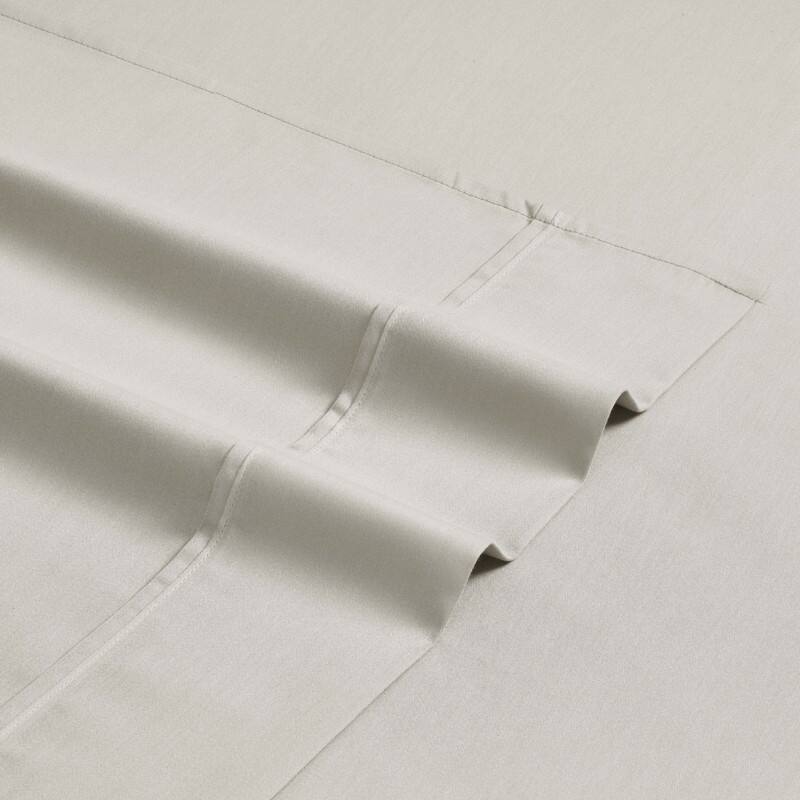 Superior Cotton Blend Solid 1500 Thread Count Deep Pocket Bed Sheet Set