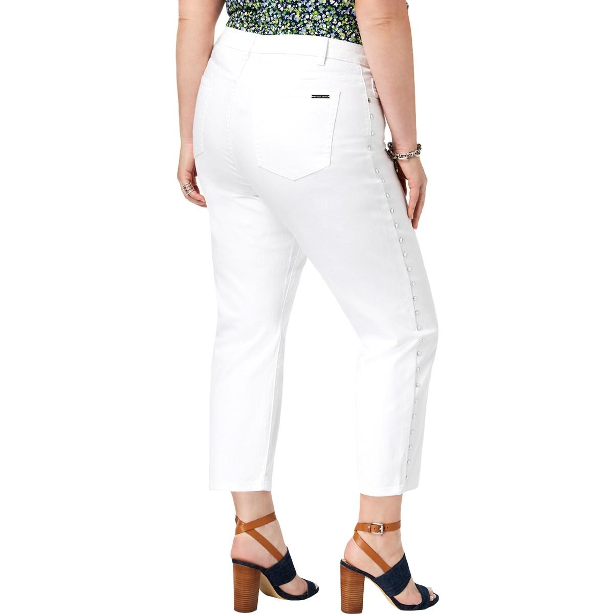 michael kors cropped jeans