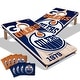 preview thumbnail 1 of 4, Edmonton Oilers NHL 2x4 Cornhole Board Set Include Carrying Case