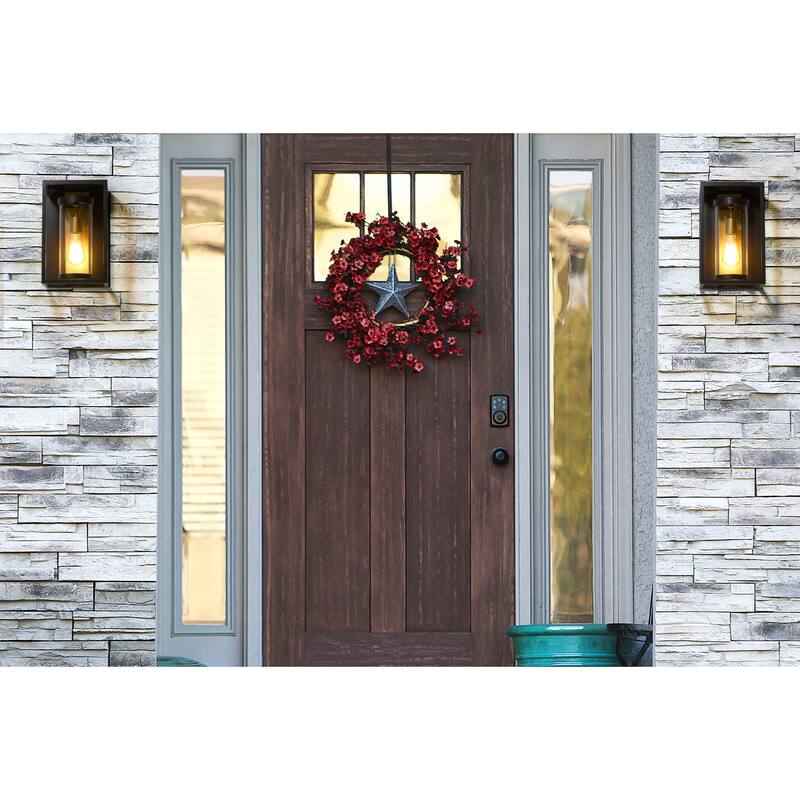 James Allan Sherman 13" Tall Outdoor Wall Sconce