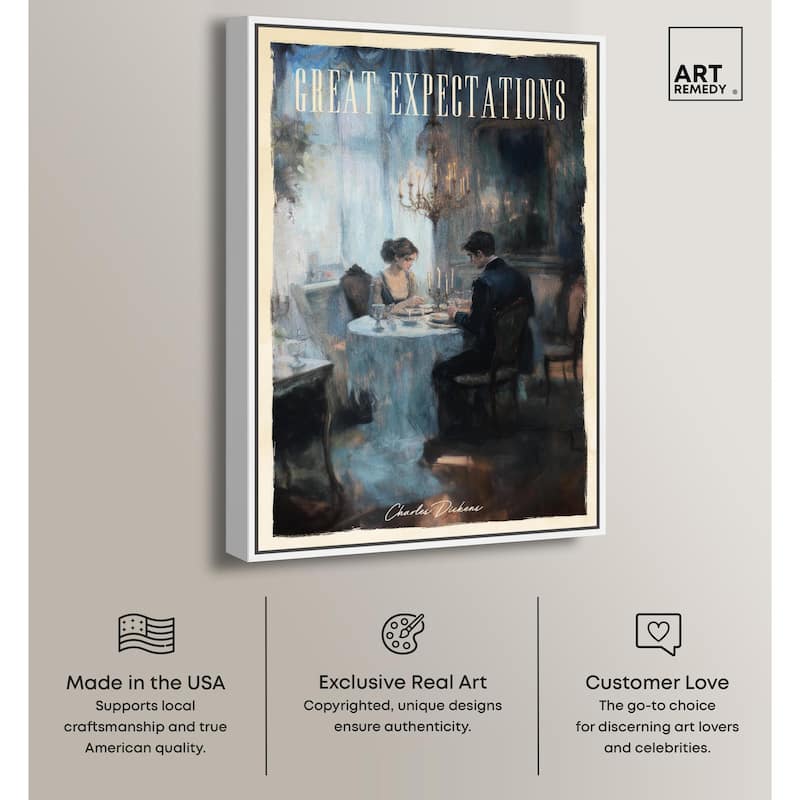 Great Expectations Canvas by Art Remedy