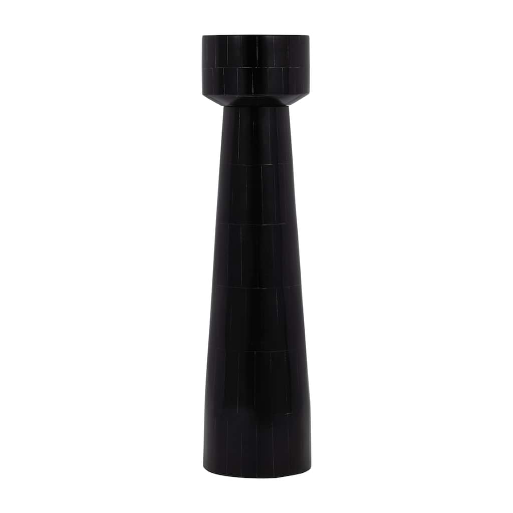 Sagebrook Home Elegant Resin Candle Holder - Enhance Your Home's Ambiance