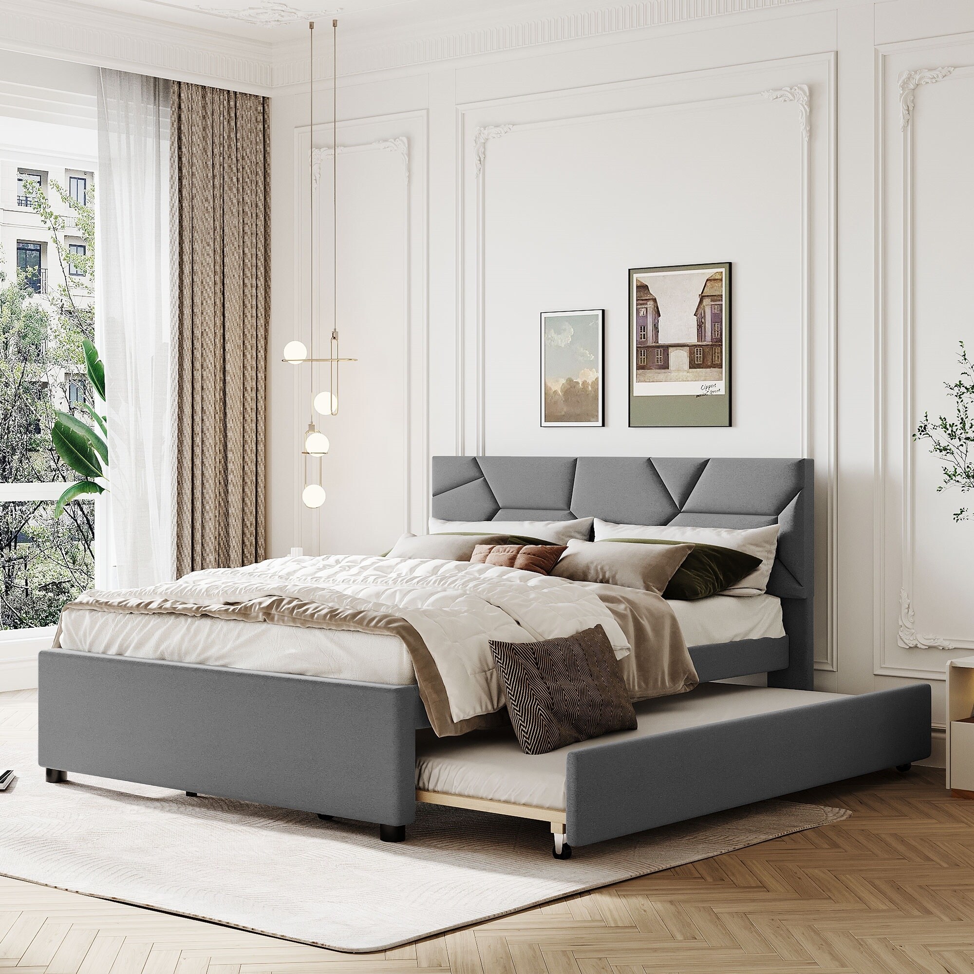 Queen size bed frame hot sale