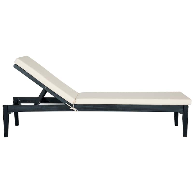 SAFAVIEH Outdoor Kicki Chaise Lounge Chair - 24Wx74Dx15H