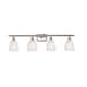 Option Brushed Satin Nickel / White