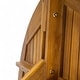 preview thumbnail 17 of 45, Llano Outdoor 5 Piece Acacia Wood Dining Set by Christopher Knight Home