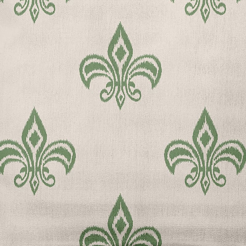 Fleur de Lis Indoor/Outdoor Throw Pillow