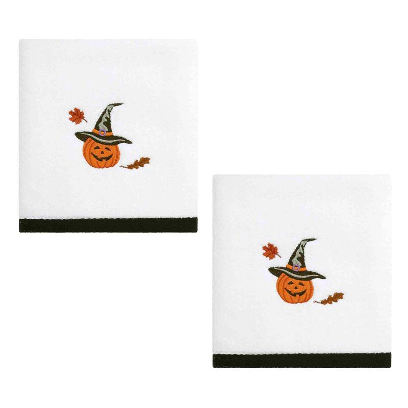 Avanti Pumpkin Patch Halloween 2-Pack Hand Towels