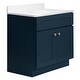 preview thumbnail 1 of 4, Design House 233619 Brookings 32" Free Standing Single Basin Vanity Dark Night - Anthracite Finish