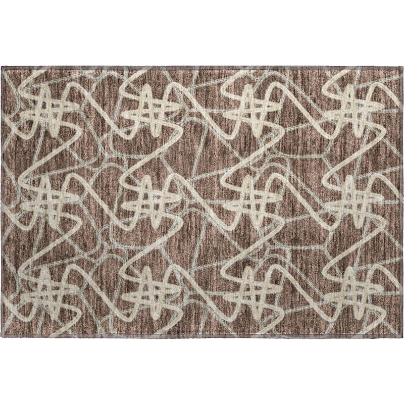 Premium Washable Super Soft Modern Maze Mayfield Rug