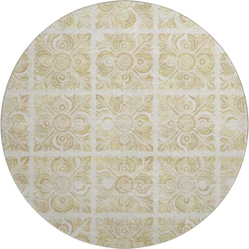 Premium Washable Super Soft Traditional Mosaic Mayfield Rug
