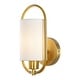 preview thumbnail 6 of 5, SAFAVIEH Lighting Haldea Wall Sconce - 6" W x 6" D x 11" H