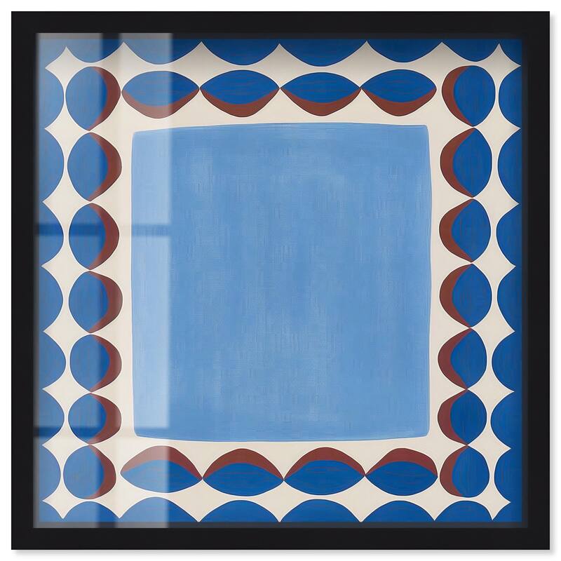Framed in Color II Shadowbox by Art Remedy - Black - 12" x 12"