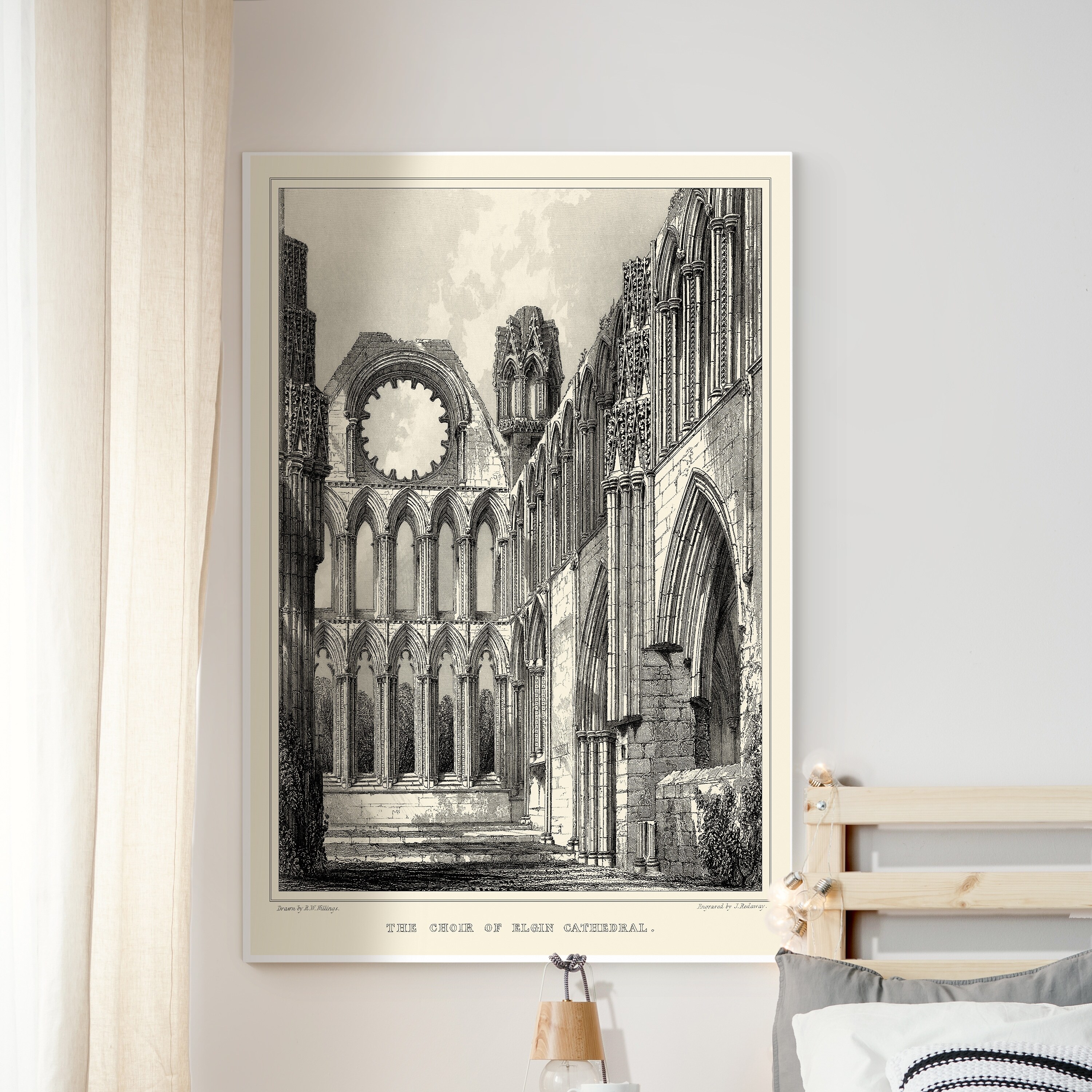Gothic Detail X -Premium Gallery Wrapped Canvas Bed Bath  Beyond  32252068