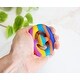 preview thumbnail 4 of 2, Pressure Fidget Toy Rainbow Silicone Snapper