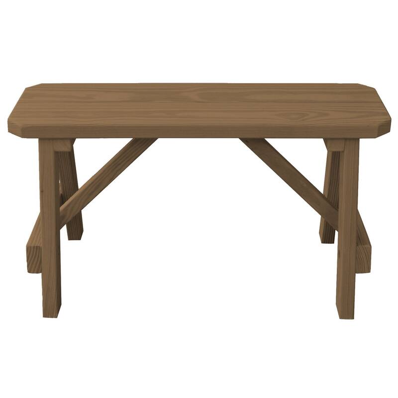 Pine 3' Traditional Bench