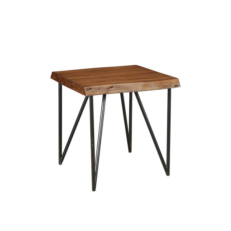 Alpine Furniture Live Edge End/Lamp Table