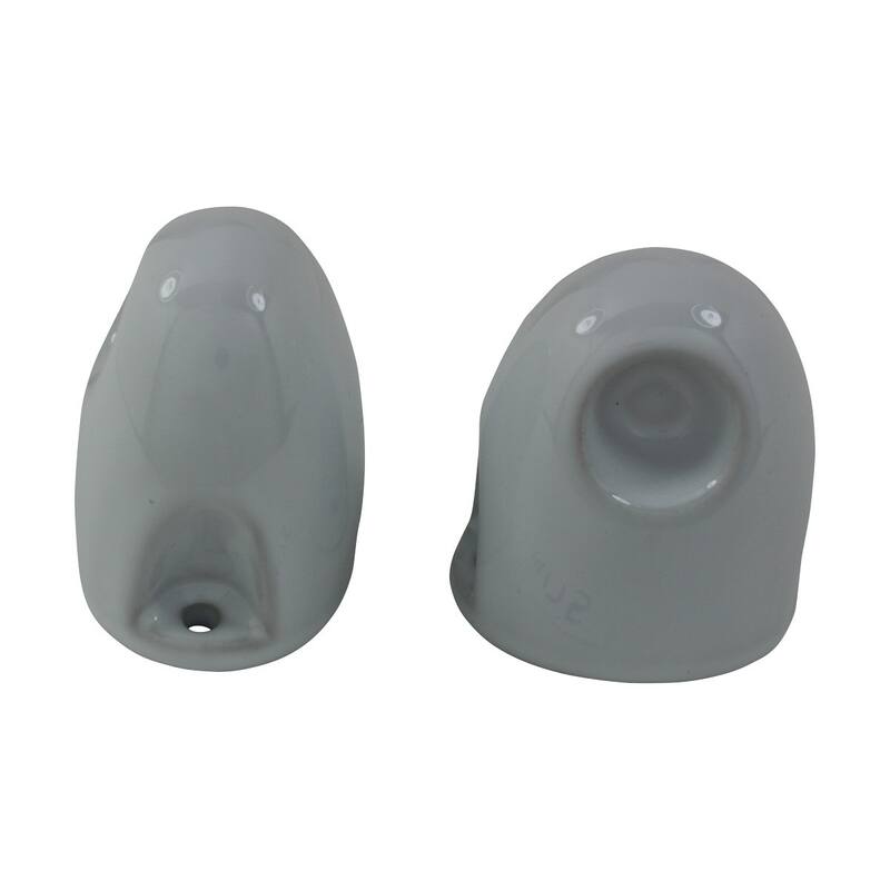 White Porcelain Towel Bar Holders Ceramic Bath Accessories