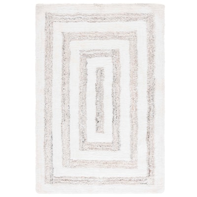 SAFAVIEH Handmade Glory Linett Shag 1.2-inch Thick Rug