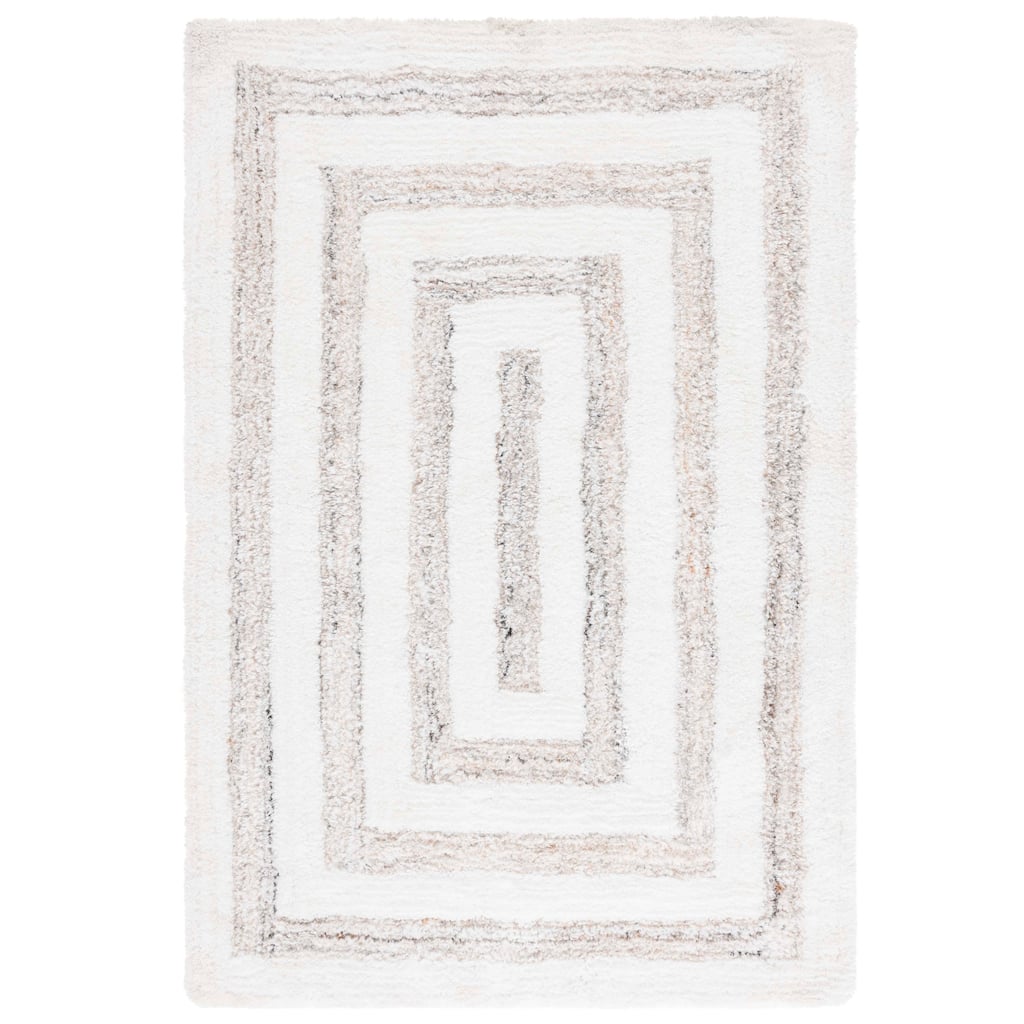 SAFAVIEH Handmade Glory Linett Shag 1.2-inch Thick Rug