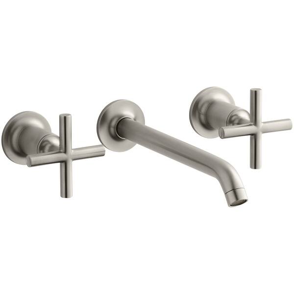 Shop Kohler K T14415 3 Purist Wall Mount Bathroom Faucet Overstock 16320547