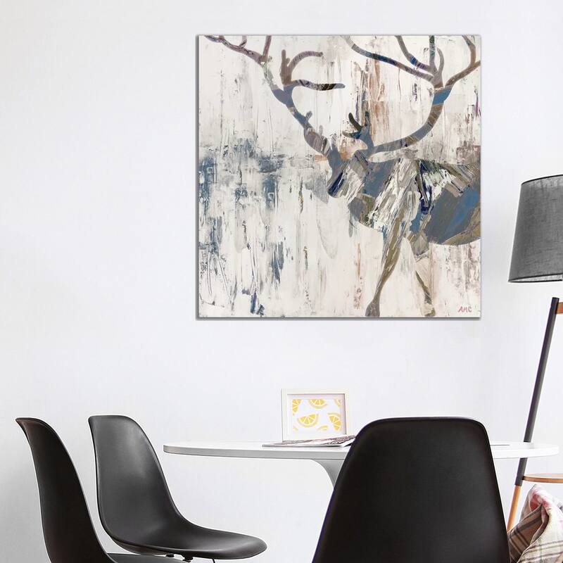 iCanvas "Neutral Rhizome Deer" by Ann Marie Coolick Canvas Print - 37x37x1.5