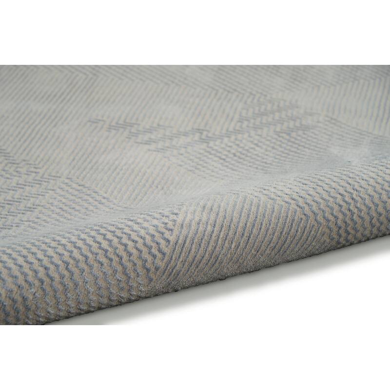 Calvin Klein Orlando Geometric Textured Modern Area Rug