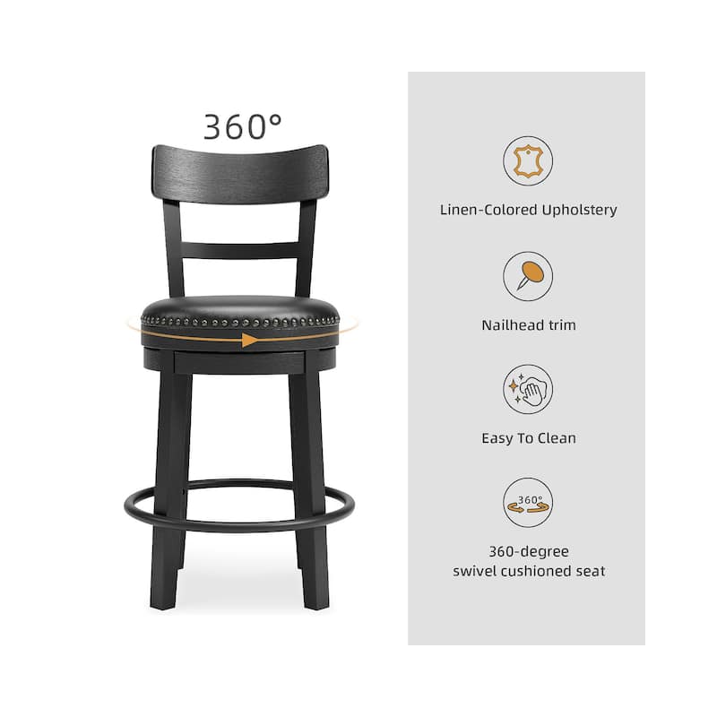 Valebeck Swivel Barstool