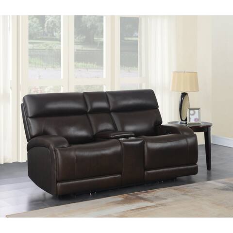 Longport Upholstered Power Loveseat with Console