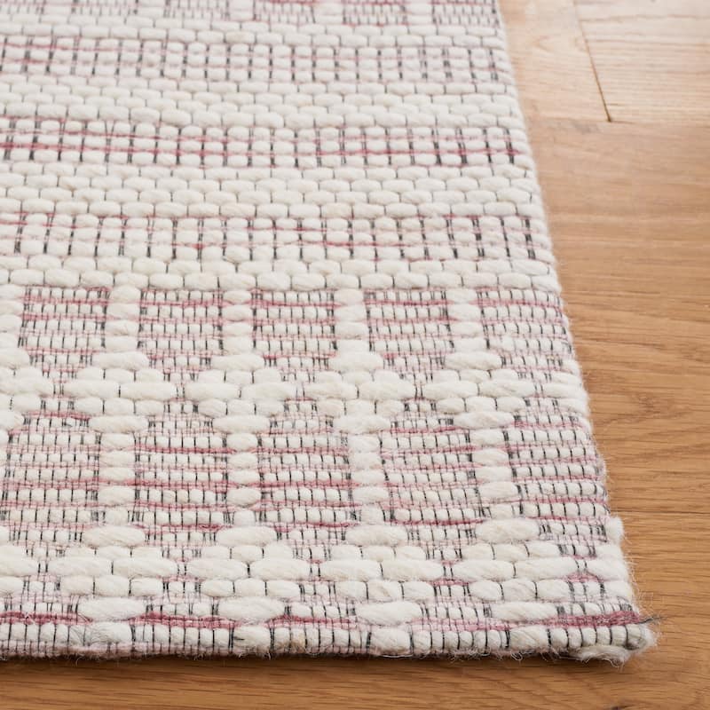 SAFAVIEH Handmade Marbella Eyþora Modern Wool Rug