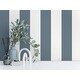 preview thumbnail 5 of 5, Fine Decor Tavish Blue Stripe Wallpaper