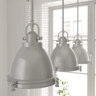 Hunter Bridgemoor 12" 1 Light Pendant - Kitchen Island, Dining room - Industrial, Farmhouse