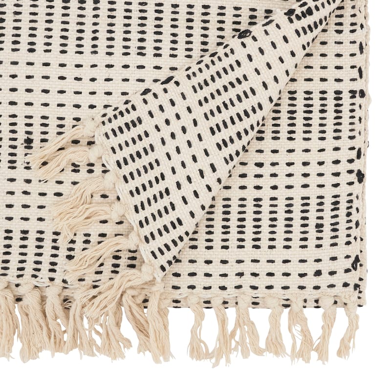 Contemporary Dash Stripe Table Runner - 16"x72"