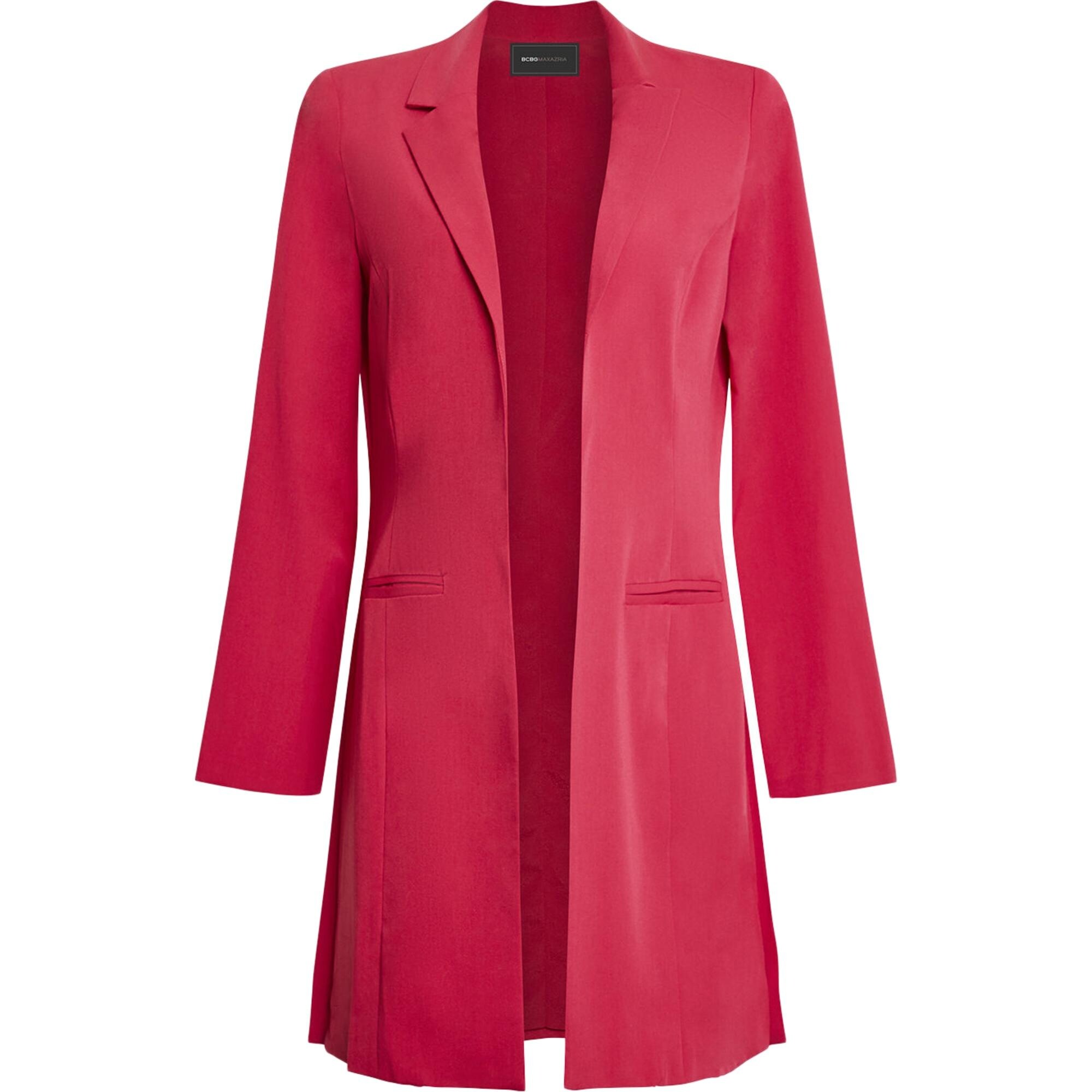 bcbg red blazer