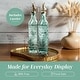 preview thumbnail 185 of 196, COOK WITH COLOR Glass Olive Oil Bottle Dispenser - 2 Pack- 17oz Oil and Vinegar Carafe Decanter