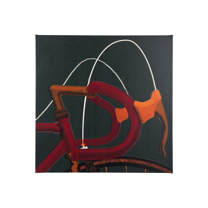Bike Handle I (30 x 30) Canvas Art Print - Small