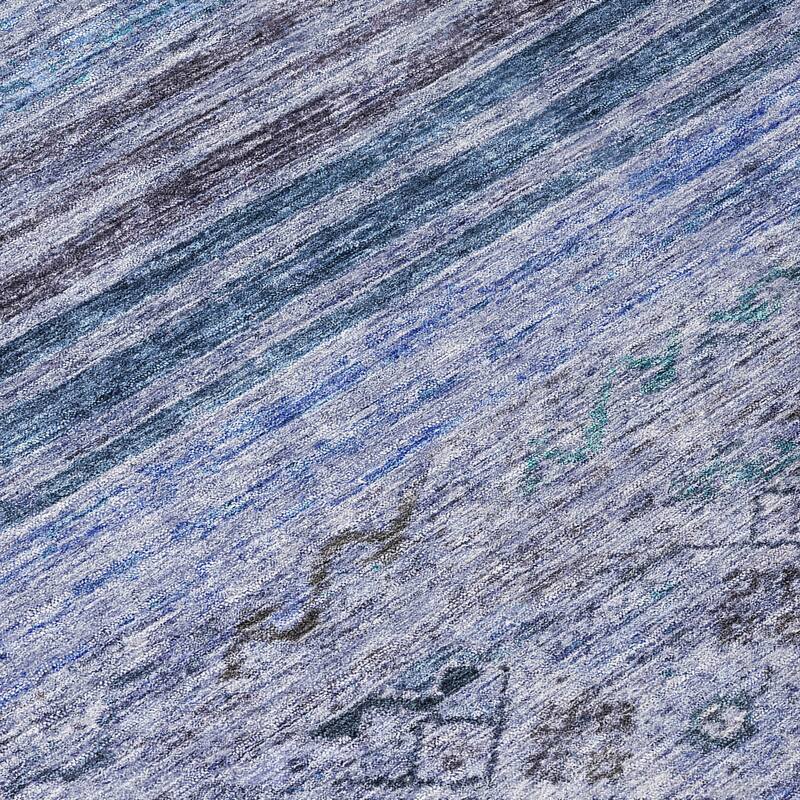 Machine Washable Indoor/ Outdoor Boho Moroccan Chantille Rug