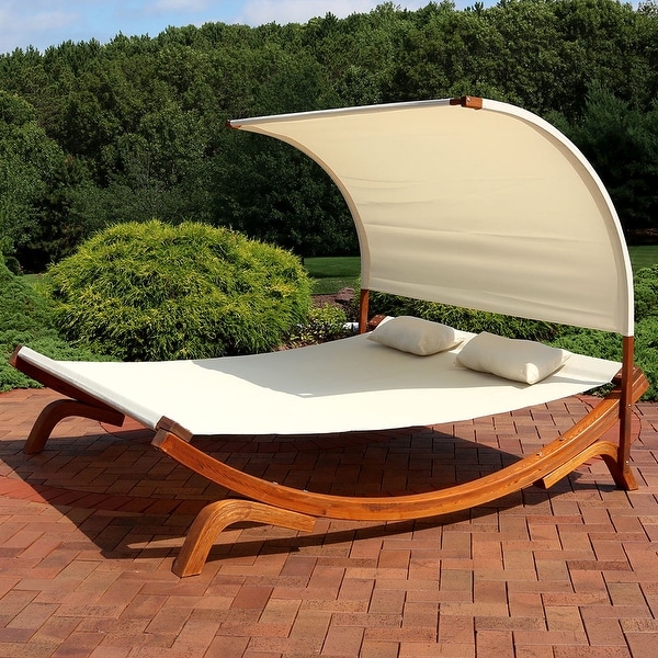 Two person outdoor lounger clearance