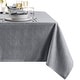 preview thumbnail 18 of 33, Continental Solid Texture Water and Stain Resistant Tablecloth